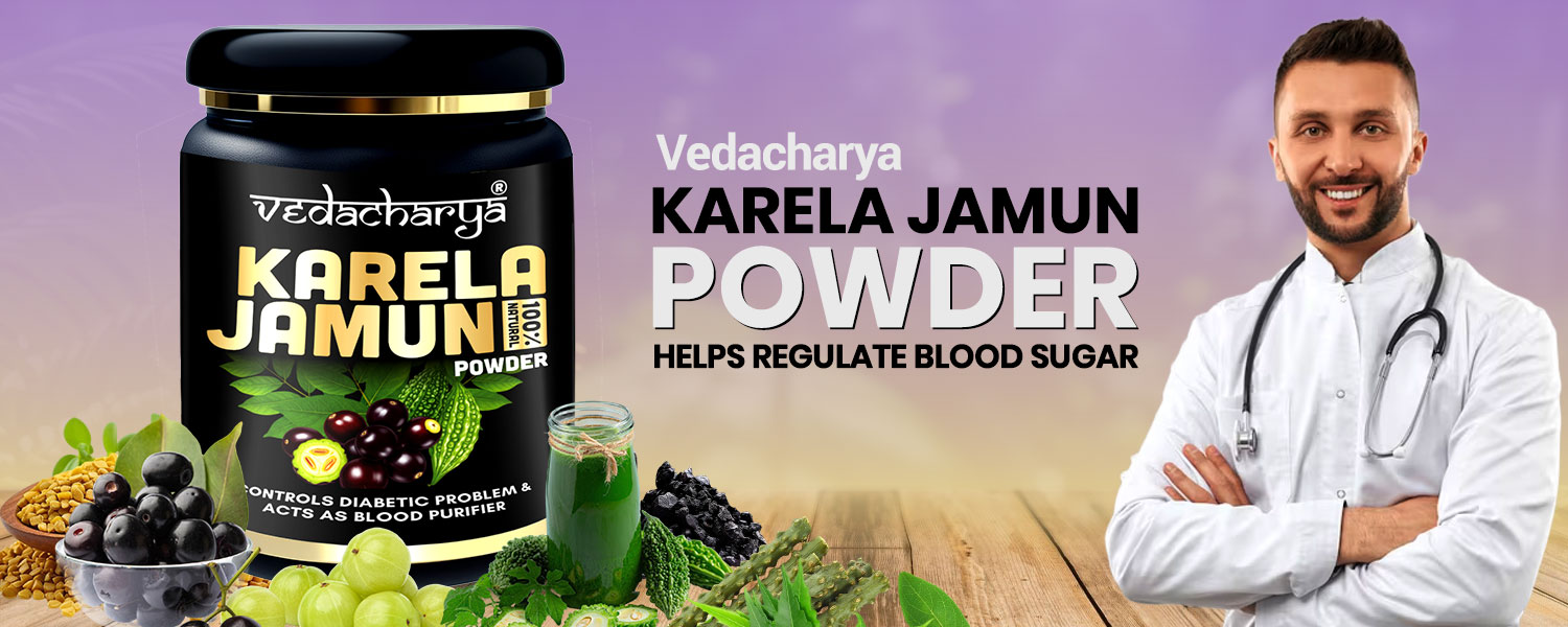 Vedacharya Karela Jamun Powder